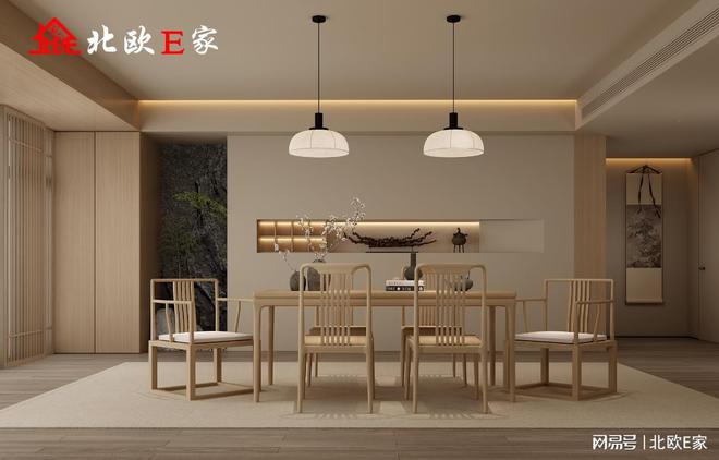 搭配方案品味生活的静谧时光开元棋牌北欧E家实木家具(图5)