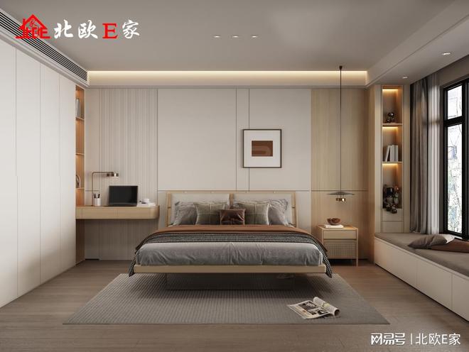 搭配方案品味生活的静谧时光开元棋牌北欧E家实木家具(图4)